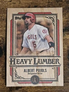 2025 Topps Serie 2 - Madera pesada Albert Pujols #HL-37 (paquetes 1:714) - Imagen 1 de 2