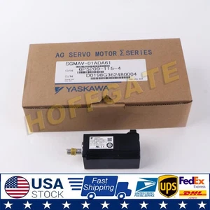 NEW Yaskawa SGMAV-01ADA61 Servo Motor SGMAV01ADA61 IN BOX - Picture 1 of 3