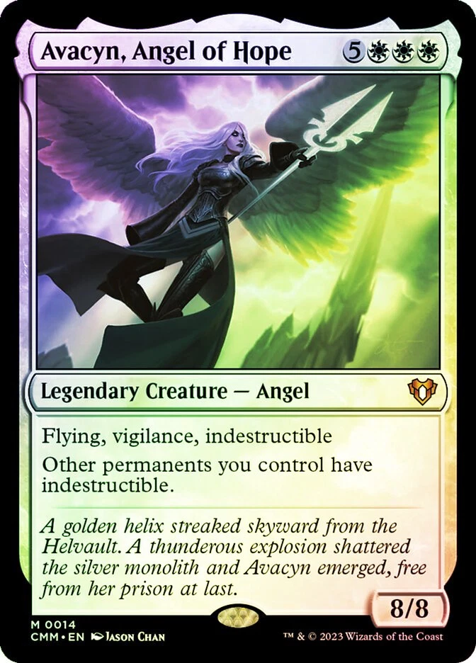 MTG FOIL Avacyn, Angel of Hope  - Commander Masters #014 - Image 1 of 1
