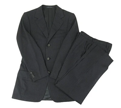 GUCCI a rayas Traje Configuración 759856 tamaño 44 Negro [ - Imagen 1 de 4