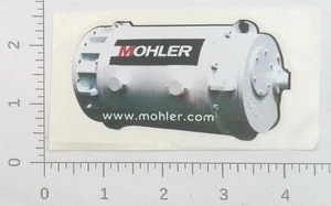 Vintage Mohler Technology Inc Boonville Indiana Coal Mining Sticker Decal - Picture 1 of 1