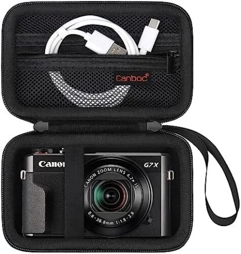 Capa para câmera Canon Powershot G7 X Mark II/ G7X Mark III digital 4K vlogging  - Imagem 1 de 4