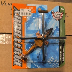 Matchbox Sky Busters Headquarters Boeing AH-64 Apache Helicopter 2012 MOC - Picture 1 of 5