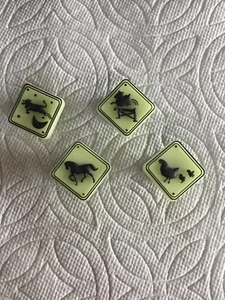 GITD COW XING JIBBITZ SCHAF XING JIBBITZ HUHN JIBBITZ PFERD CROSSING JIBBITZ - Bild 1 von 5