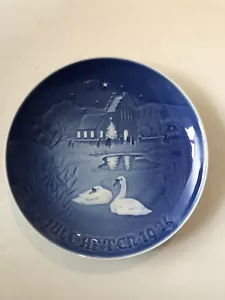 1974 Bing And Grondahl Copenhagen Memorial Porcelain Plate Denmark 7” - Picture 1 of 4