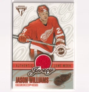 2002-03 Pacific Titanium Authentic Game Worn Jersey Jason Williams /1270 Red Win - Picture 1 of 2