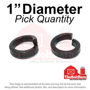 1" Grade 8 High Collar Split Lock Washers Alloy Steel Plain (Pick Quantity) - Picture 1 of 2