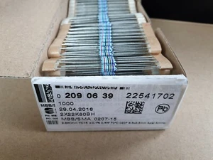 50x VISHAY SMA0207-15 0.6W 2k8 0.1% 15ppm RESISTENCIAS DE ALTA PRECISIÓN PARA AUDIO! - Imagen 1 de 1