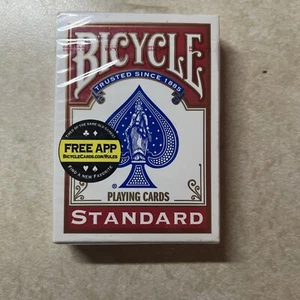 Bicycle Standard Playing Cards Red [New & Sealed] 2013 - Picture 1 of 11