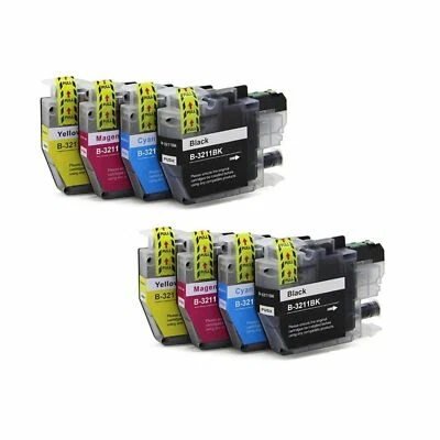 Non-OEM LC3211 / LC3213 Ink Cartridges for Brother MFC-J497DW DCP-J774DW Lot - Image 1 of 4