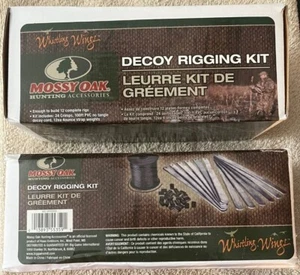 (2) Mossy Oak Duck Decoy Anchor Rigging Kit – NEW in Factory Sealed Package!! - Picture 1 of 2