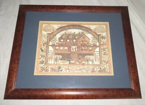 Eavenson Matted & Framed Print Two by Two They Came - Noah's Ark - Picture 1 of 3