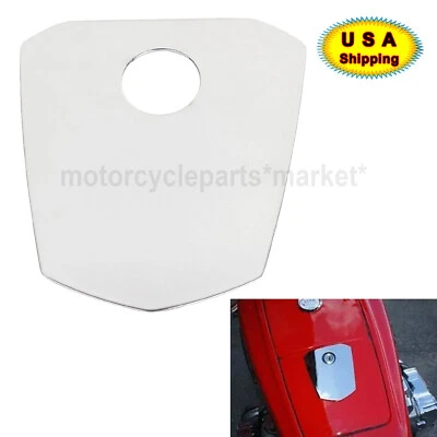 Tapicería cromada para puerta de combustible para Honda Goldwing 1200 GL1200 Aspencade/Interstate Foto 1 de 4