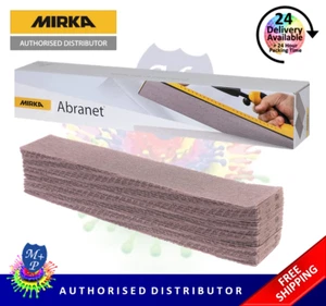 Mirka Abranet Sanding Strips 70 x 420mm Long Bed Abrasive Papers Hook Loop GRIP - Picture 1 of 10