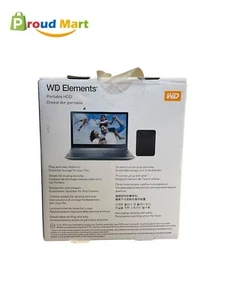 WD 1TB Elements Portable HDD, External Hard Drive, USB 3.0 for PC - Afbeelding 1 van 6