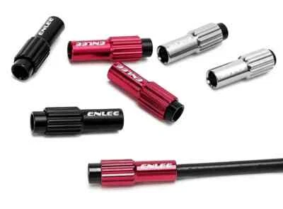 ENLEE Pair Of Bicycle Cable Adjuster Screw Set Brake Gear Regulator Road Mtb Mountain