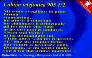 G 689 C&C 2701 SCHEDA TELEFONICA NUOVA MAGNETIZZATA VENEZIA POESIA CABINA - Imagen 1 de 2