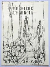 GIACOMETTI original lithograph 15 x 11" 1951 Derrière Le Miroir DLM 03902