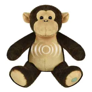 Health Touch Plush Vibrating Monkey Huggable Massager w/Relaxing Vibration NEW - Picture 1 of 3
