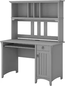 Bush Furniture Salinas Computer Desk with Hutch | Study Table with Drawers, Cabi - Picture 1 of 5