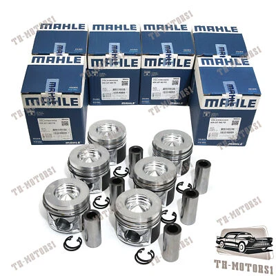 Juego de 6 anillos de pistón MAHLE Φ83,01+0,5 mm para VW Touareg Audi A4 A6 Q7 3,0T diésel Foto 1 de 4