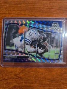 2024 Panini Mosaic - Silver Prizm Mosaic Bang! Zaire Franklin #7 - Colts STAR - Picture 1 of 2