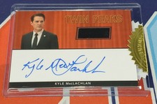 2018 Twin Peaks Archives Kyle MacLachlan Costume Relic Autograph Incentive