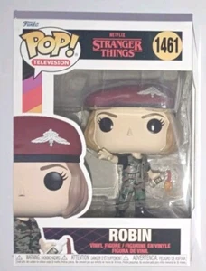 Funko Pop Stranger Things Robin with Cocktail 1461 Season 4 Figure Netflix Nuovo - Imagen 1 de 6