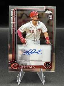 LEVI JORDAN 2025 Topps Chrome Rookie RC Autograph Auto #RA-LJ - Picture 1 of 2