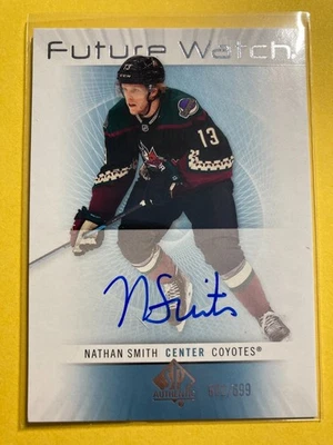 2022-23 SP Authentic '12-13 Retro FW Auto #RFWA-NS Nathan Smith RC 602/699 - Image 1 of 2