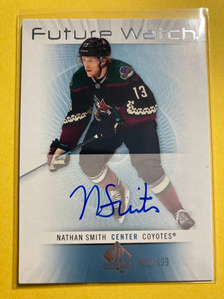 2022-23 SP Authentic '12-13 Retro FW Auto #RFWA-NS Nathan Smith RC 602/699 - Image 1 of 2