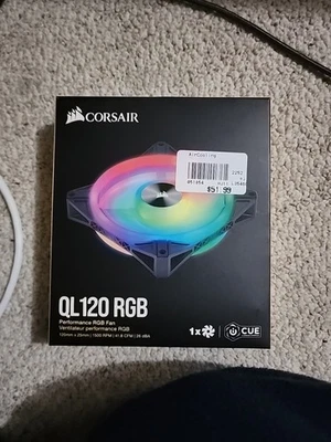 Corsair Ql120 RGB 120mm Computer Case Fan - Image 1 of 4