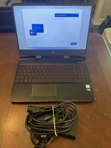 HP Omen 15 i7-8750H 2.2GHz 16GB 1TB HD GeForce RTX 2060 Laptop w Adapter - Picture 1 of 10