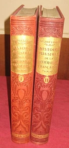 Histoire illustrée de la littérature française 2/2. G. Lanson. Hachette. 1923. - Picture 1 of 4