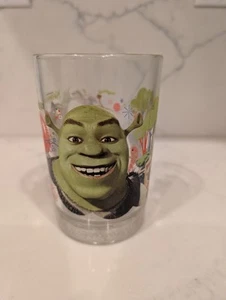 McDonald's Shrek The Third 5" vidrio Shrek DreamWorks 2007 vintage coleccionable - Imagen 1 de 4