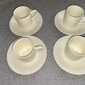 Yvory Toscana tazas y platillos 8 piezas - Imagen 1 de 5