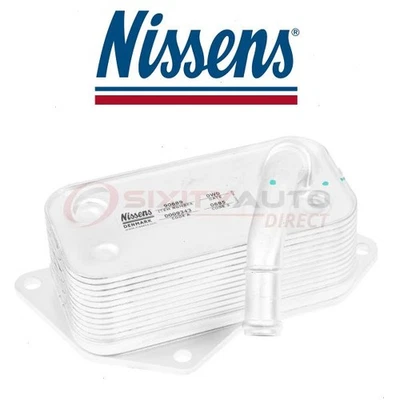 Nissens Engine Oil Cooler for 2012-2016 BMW 328i 2.0L L4 - Belts Cooling ks Foto 1 de 4