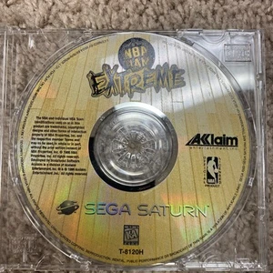 NBA Jam Extreme (Sega Saturn) Disco Probado Solo Juego De Baloncesto Años 90 De Colección - Imagen 1 de 4