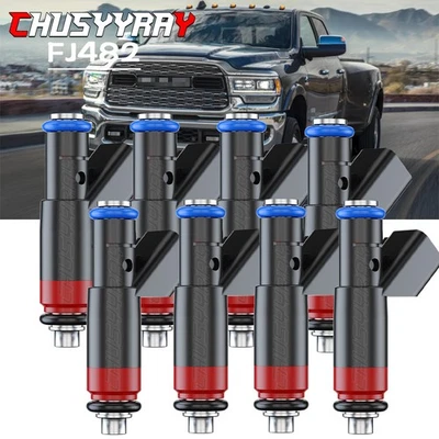 8 piezas inyectores de combustible FJ482 para Dodge Durango Ram 1500 2500 3500 2004-2009 Foto 1 de 4