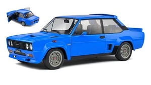 Fiat 131 Abarth 1980 Blue 1:18 SOLIDO 1806004 - Foto 1 di 1