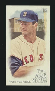 2019 ALLEN GINTER MINI EXT #359 CARL YASTRZEMSKI RED SOX - Picture 1 of 1