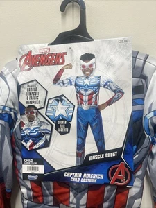 Disfraz de Halloween Capitán América Marvel Avengers para niños - 12-14 grande #2027 - Imagen 1 de 3