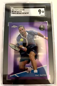 Patrick Rafter 2021 Topps Chrome - Rifrattore Viola #57 36/199 (RC) - Foto 1 di 2
