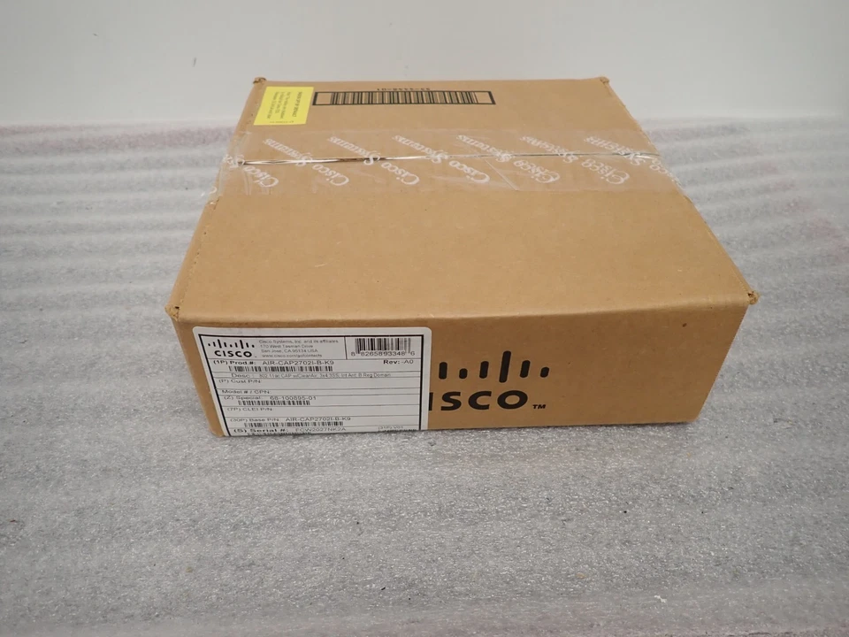 Cisco AIR-CAP2702I-B-K9 Aironet 2700 Series Wireless Access Point PoE - Image 1 of 1