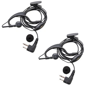 2x HQRP Headset Earpiece pour Motorola RDU-4100 RDU-4160D RDV-2080D CP88 CP040 - Photo 1/8