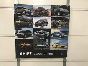 Nissan Showroom Dealership Sales Banner Cloth Sign Mancave Car - Picture 1 of 1