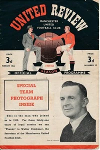 1949/50 Manchester United v Blackpool  - Bild 1 von 1