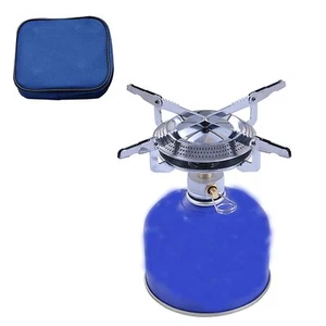 Lightweight Outdoor Camping Stove Foldable Gas Stove Cookout Burner Backpacking - Picture 1 of 7