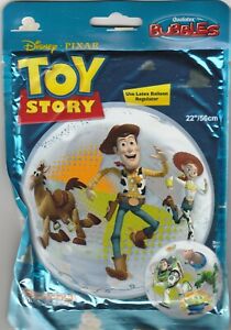 Disney Pixar Toy Story by Qualatex Bubbles 22"  Stretchy Plastic Balloon
