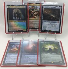 MTG Lord of the Rings LTC 6 Card lot Gandalph Andruil Pippen Foil